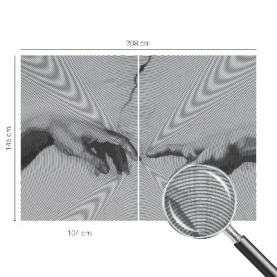 Poszter tapéta Hipnotikus kezek