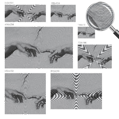 Poszter tapéta Hipnotikus kezek