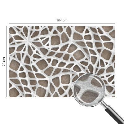 Vlies fotótapéta nappaliba Csipkeháló