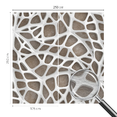 Vlies fotótapéta nappaliba Csipkeháló