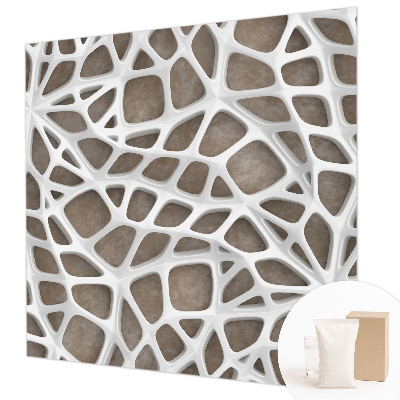 Vlies fotótapéta nappaliba Csipkeháló