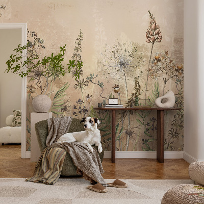 Poszter tapéta Rusztikus virágok