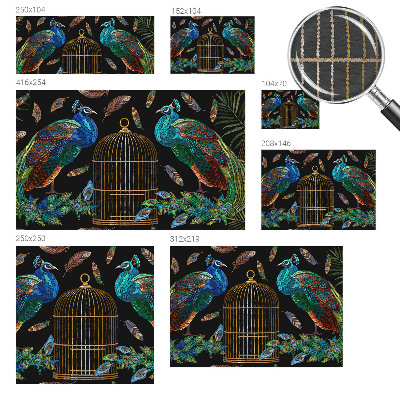 Fali poszter tapéta Páva kép