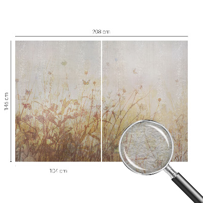 Fotótapéta hálószobába Réti harmónia