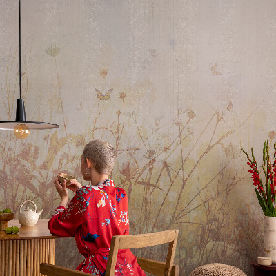 Fotótapéta hálószobába Réti harmónia