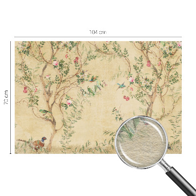 Poszter tapéta falra Virágos díszítések