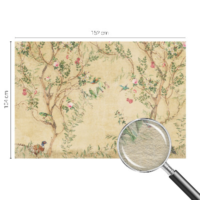 Poszter tapéta falra Virágos díszítések