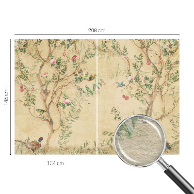 Poszter tapéta falra Virágos díszítések