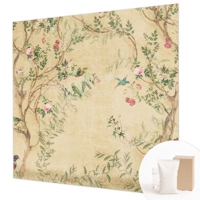 Poszter tapéta falra Virágos díszítések