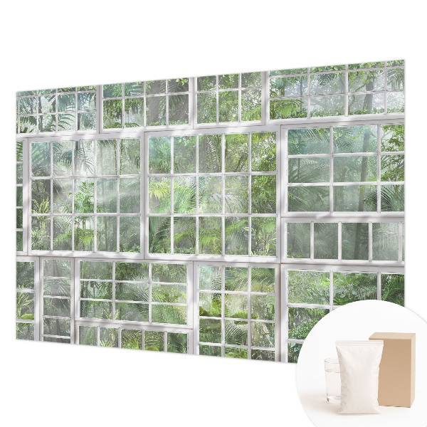 Fotótapéta méretre Zöld erdő