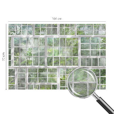 Fotótapéta méretre Zöld erdő