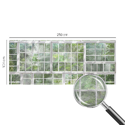 Fotótapéta méretre Zöld erdő