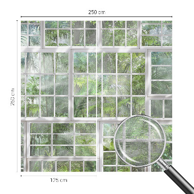 Fotótapéta méretre Zöld erdő