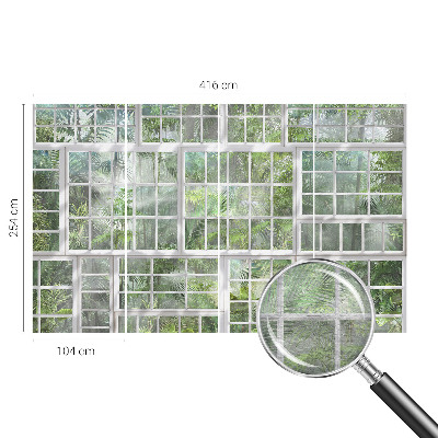 Fotótapéta méretre Zöld erdő