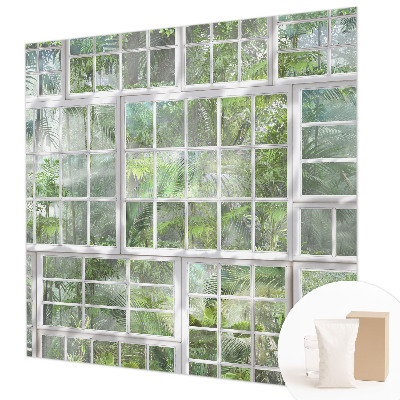 Fotótapéta méretre Zöld erdő