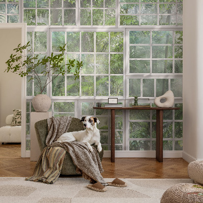 Fotótapéta méretre Zöld erdő