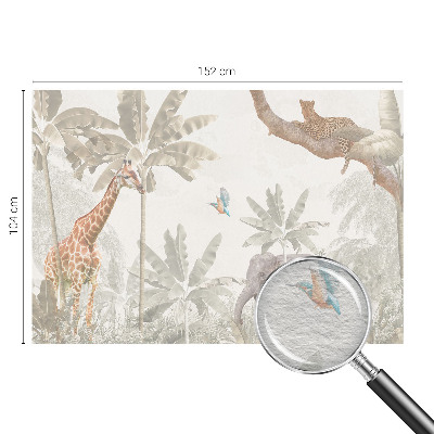 Fotótapéta méretre nappaliba Trópusi oázis