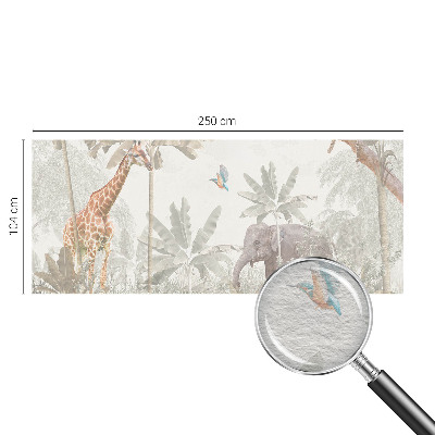 Fotótapéta méretre nappaliba Trópusi oázis