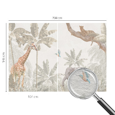 Fotótapéta méretre nappaliba Trópusi oázis