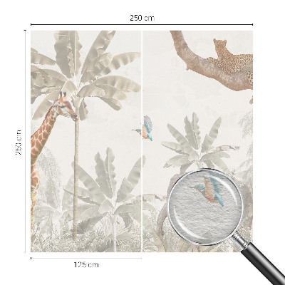 Fotótapéta méretre nappaliba Trópusi oázis