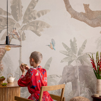 Fotótapéta méretre nappaliba Trópusi oázis