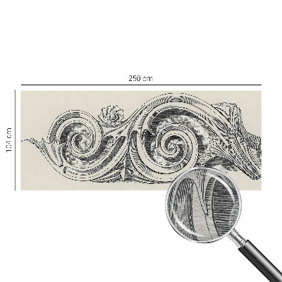 Dekoratív fotótapéta nappaliba Növényi dísz