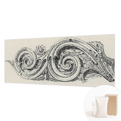 Dekoratív fotótapéta nappaliba Növényi dísz