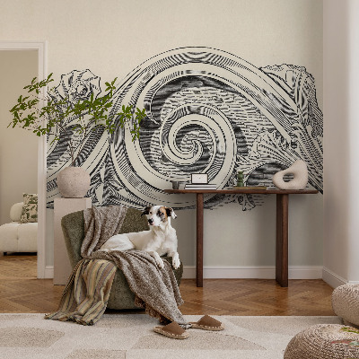 Dekoratív fotótapéta nappaliba Növényi dísz