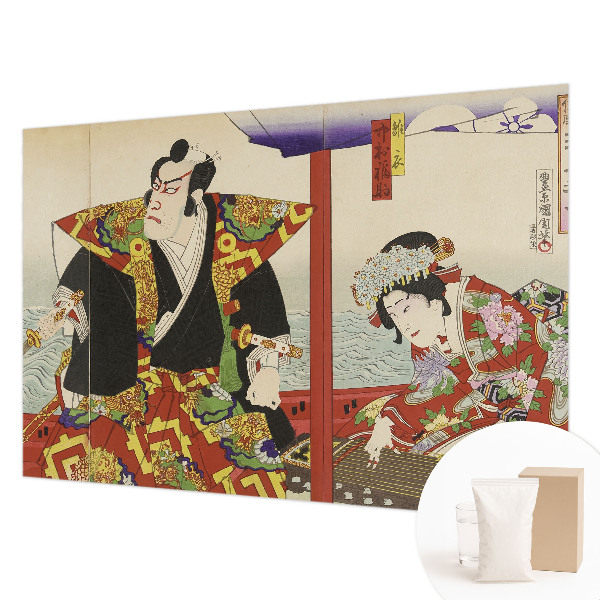 Vlies fotótapéta nappaliba Japán színház