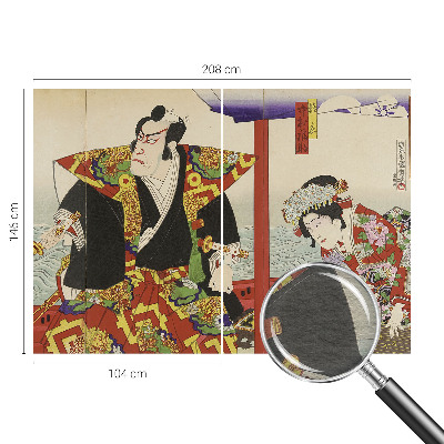 Vlies fotótapéta nappaliba Japán színház