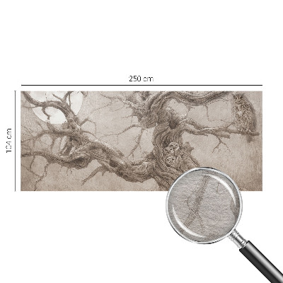 Vlies fotótapéta hálószobába Éjszakai madarak