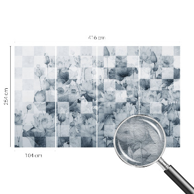 Vlies fotótapéta gyerekszobába Lótuszvirágok