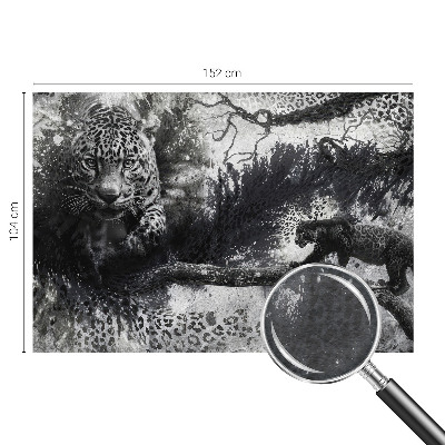 Nyomtatott vlies fotótapéta Absztrakt leopárdok