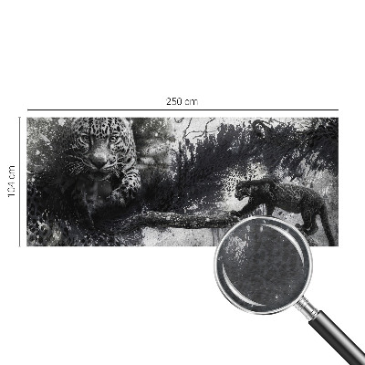 Nyomtatott vlies fotótapéta Absztrakt leopárdok