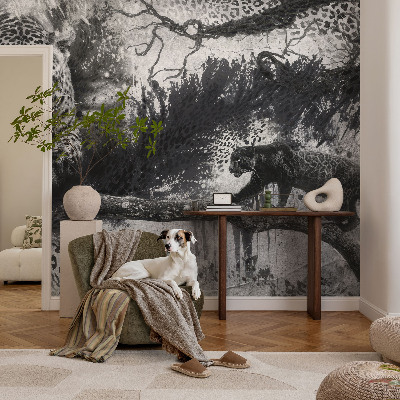 Nyomtatott vlies fotótapéta Absztrakt leopárdok