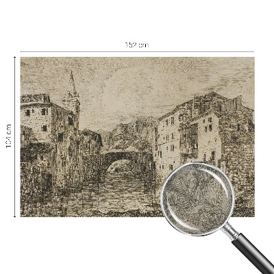 Fali poszter tapéta Városi panoráma