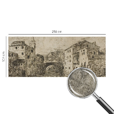 Fali poszter tapéta Városi panoráma