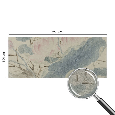 Fotótapéta hálószobába Lótuszlevelek