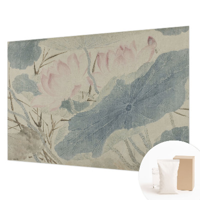 Fotótapéta hálószobába Lótuszlevelek