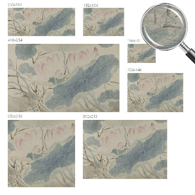 Fotótapéta hálószobába Lótuszlevelek