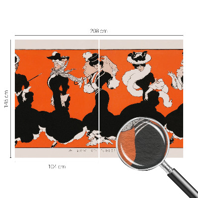 Fotótapéta nappaliba Női ruhák