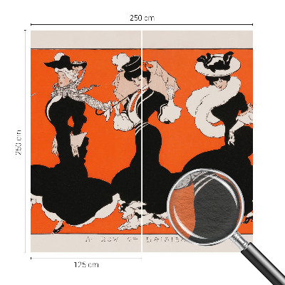 Fotótapéta nappaliba Női ruhák