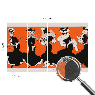 Fotótapéta nappaliba Női ruhák