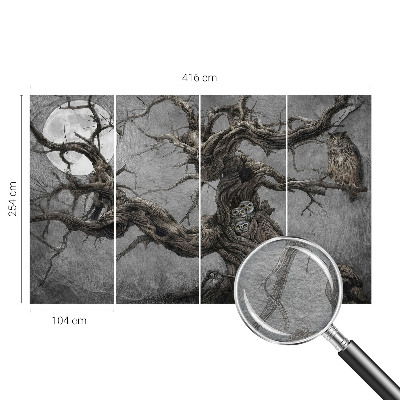 Modern fotótapéta Titokzatos bagoly