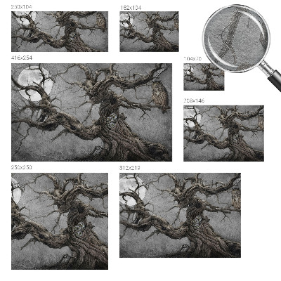 Modern fotótapéta Titokzatos bagoly