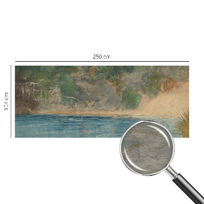 Fotótapéta méretre hálószobába Trópusi part