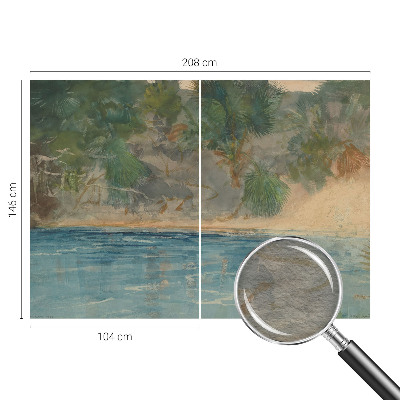 Fotótapéta méretre hálószobába Trópusi part