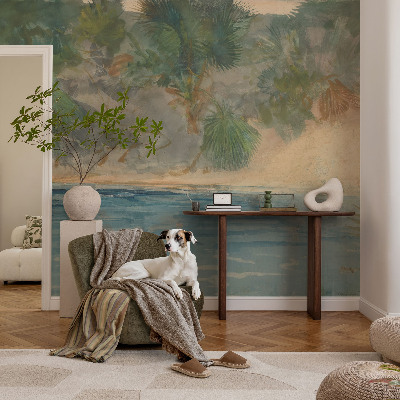 Fotótapéta méretre hálószobába Trópusi part