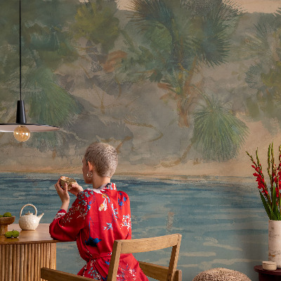 Fotótapéta méretre hálószobába Trópusi part