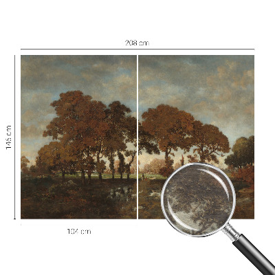 Modern fotótapéta méretre Idilli táj